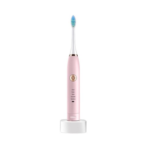 Solid-Color High-Frequency Bright White Electric Toothbrush