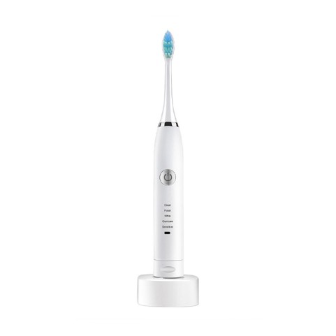 Solid-Color High-Frequency Bright White Electric Toothbrush