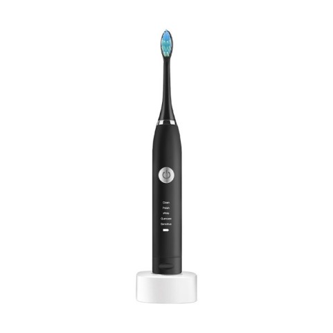 Solid-Color High-Frequency Bright White Electric Toothbrush
