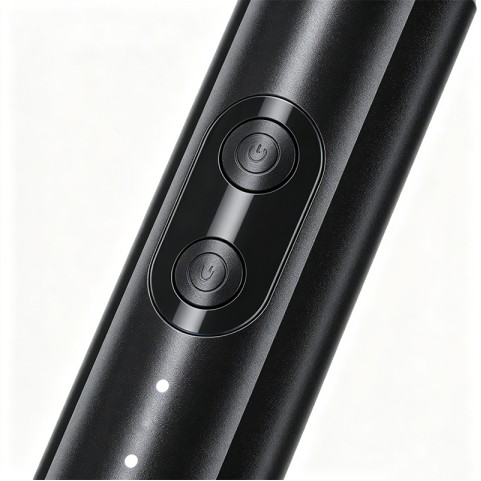 White IPX7 Waterproof Rotating Electric Toothbrush