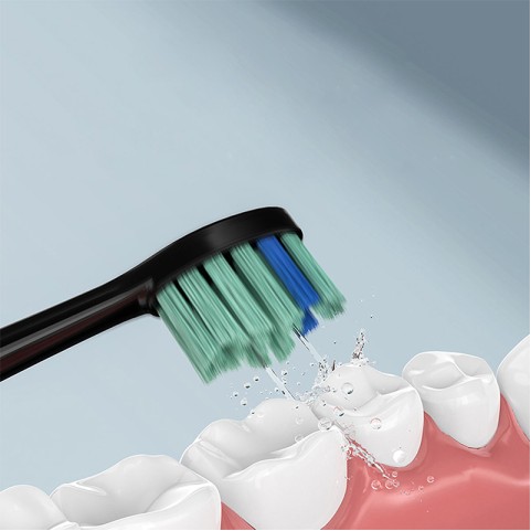 Black 3-in-1 Ultrasonic Electric Toothbrush