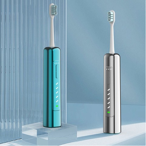 High-Quality Solid-Color Electric Sonic Toothbrush