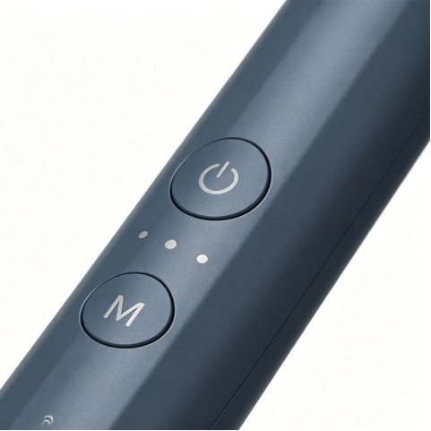 Black Portable USB-Rechargeable Electric Toothbrush