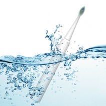 Black Portable USB-Rechargeable Electric Toothbrush