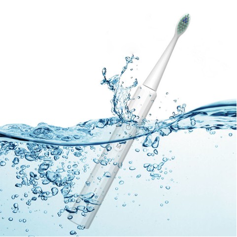 Black Portable USB-Rechargeable Electric Toothbrush