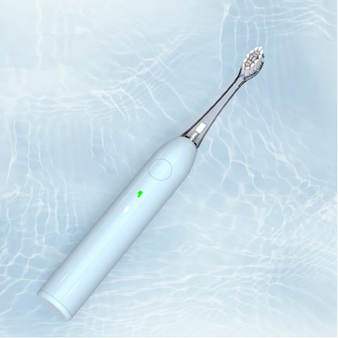 Light Blue 3-Mode Whitening Electric Toothbrush