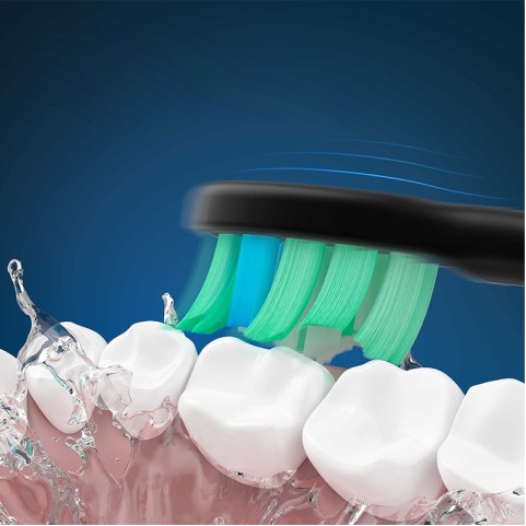 LED Soft-Bristle Household Electric Toothbrush