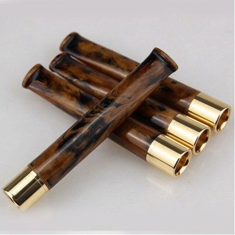 10mm Sea-Whip Cigarette Holder with Retractable Filter-Cleaning Rod