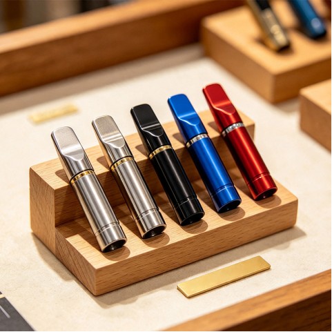 Titanium Alloy Mini Portable Metal Filter Cigarette Holder