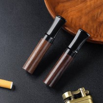 Ebony wood 6mm filter cigarette holder