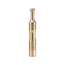 Washable solid copper cigarette filter for effective tar reduction