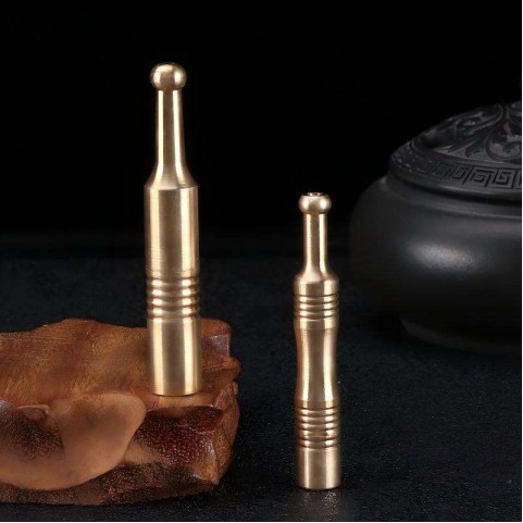 Washable solid copper cigarette filter for effective tar reduction
