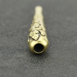 Vintage-style distressed-finish dual-use cigarette holder with filter