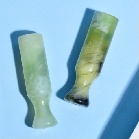 Cylindrical tungsten-stone pipe filter mouthpiece