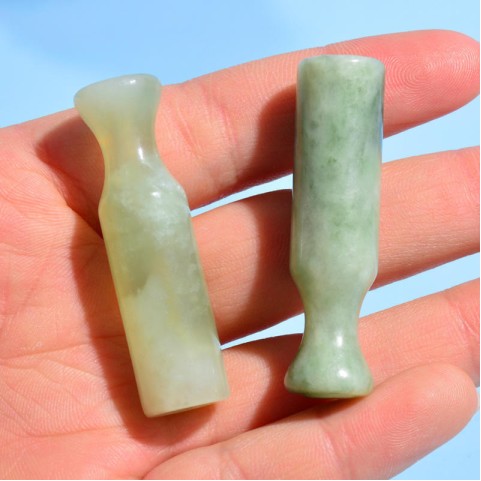 Cylindrical tungsten-stone pipe filter mouthpiece