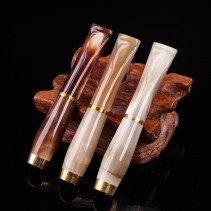 Washable cigarette filter holder with a high-gloss finish