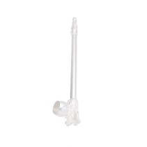 Vintage-style silver-plated copper cigarette holder with filter