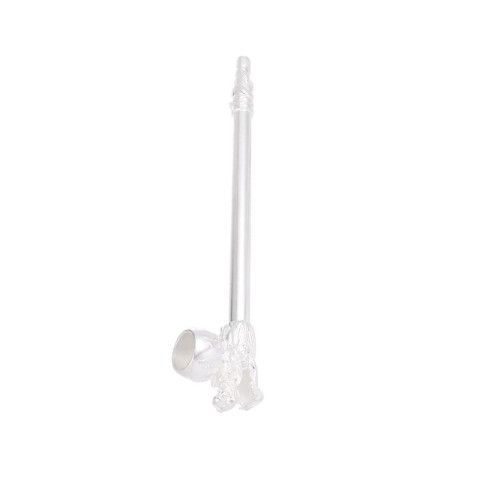 Vintage-style silver-plated copper cigarette holder with filter