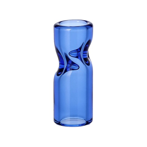 Pure highly transparent tubular cigarette filter tip