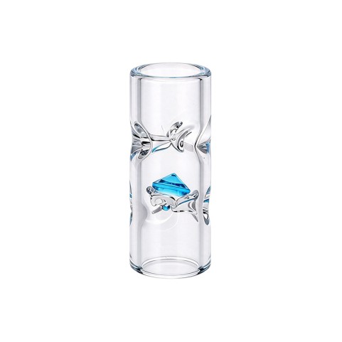 Multicolored Diamond-Style Glass Filter Tip