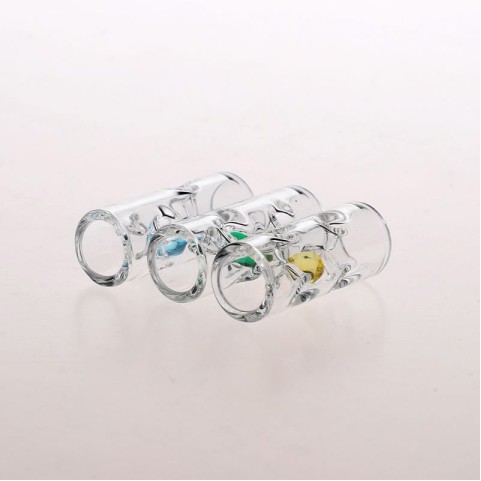 Multicolored Diamond-Style Glass Filter Tip