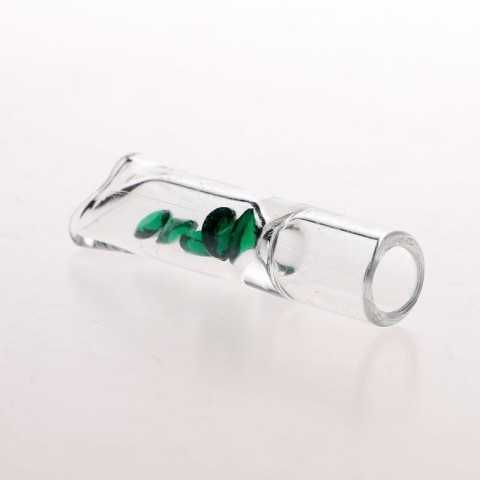 Flat-mouth portable diamond filter cigarette holder