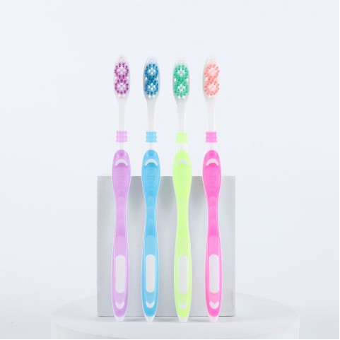 Household Oral Care Toothbrush with Non-slip Handle