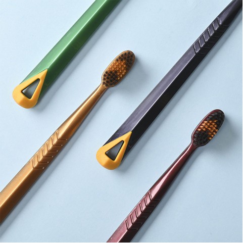 High-Quality Household Toothbrush with Soft Nylon Bristles
