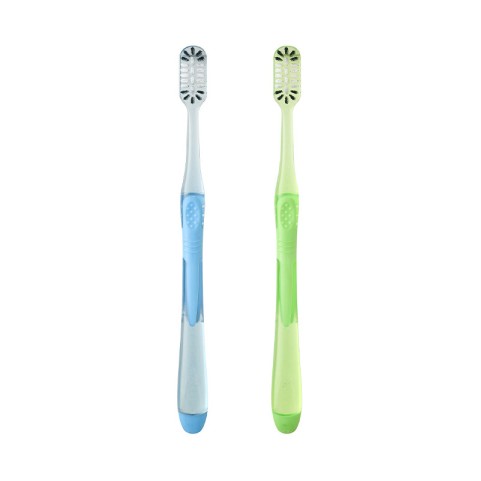 Ultra-Soft Solid-Color Adult Household Toothbrush
