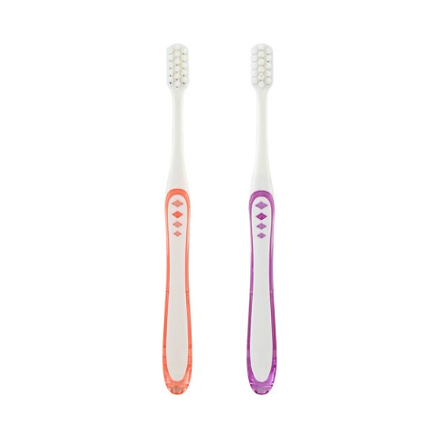 Premium Adult Soft-Bristle Plastic Toothbrush
