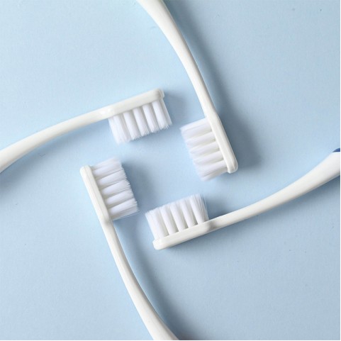 Premium Adult Soft-Bristle Plastic Toothbrush