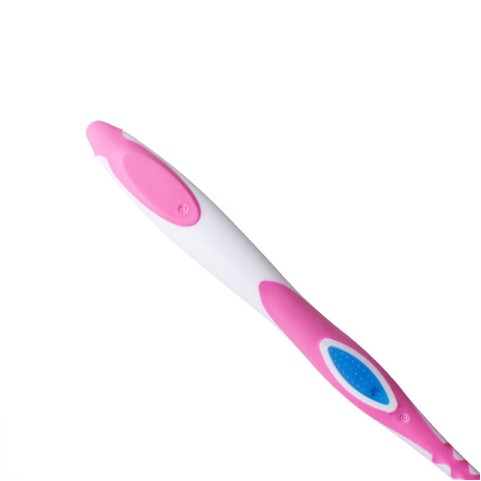 Two-Tone Personalized Soft-Bristle Toothbrush for Adults