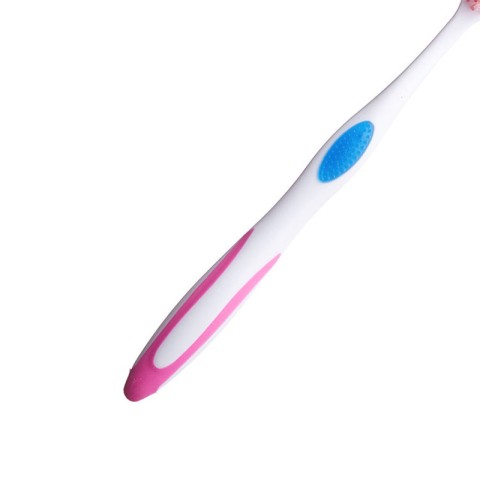 Two-Tone Personalized Soft-Bristle Toothbrush for Adults