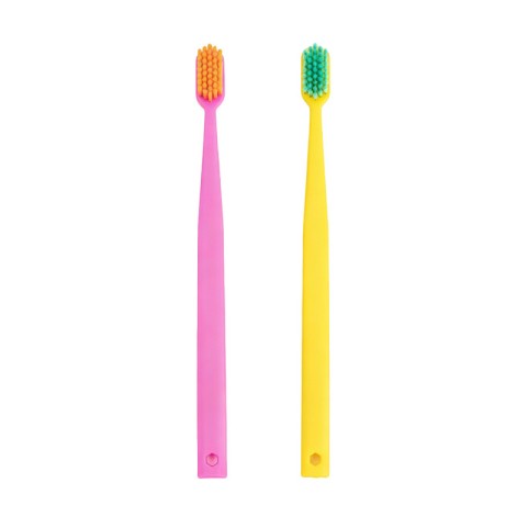 High-Quality Solid-Color Adult Toothbrush