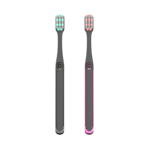 High-Spiral Bristle Adult Toothbrush