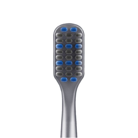 High-Spiral Bristle Adult Toothbrush