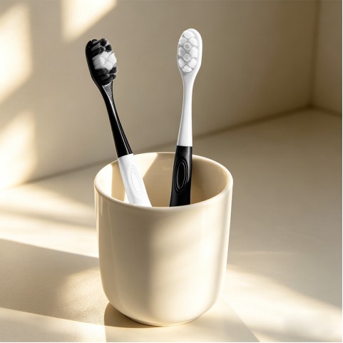 Premium Single-Handle Adult Toothbrush