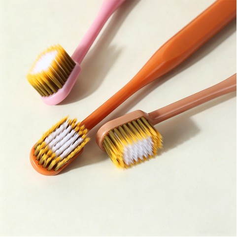 High-Quality Adult Toothbrush with Wide Head and Soft Bristles