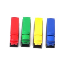 Green and Black Color-Block Anti-Slip Manual Cigarette Roller