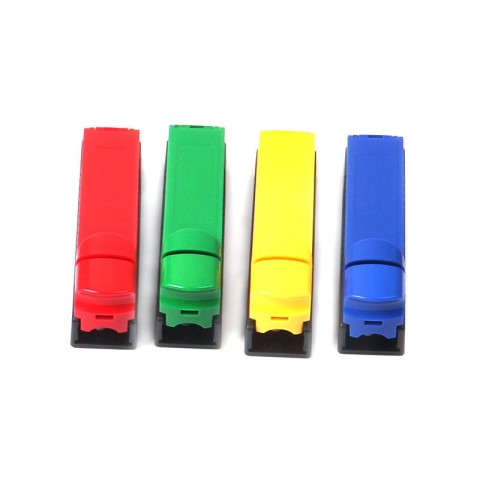Green and Black Color-Block Anti-Slip Manual Cigarette Roller