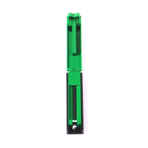 Green and Black Color-Block Anti-Slip Manual Cigarette Roller