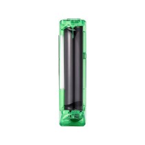 Stylish portable crystal-textured manual cigarette roller