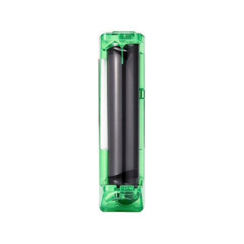 Stylish portable crystal-textured manual cigarette roller