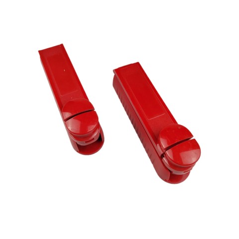Portable red single-tube manual cigarette roller