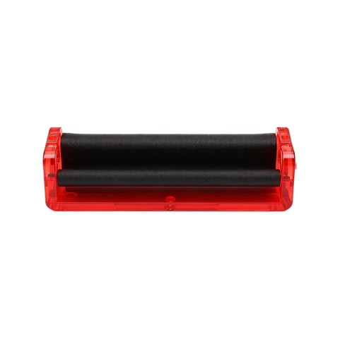 Translucent Red Stylish Plastic Manual Cigarette Roller