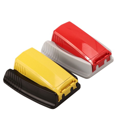 Leak-proof Yellow-and-Black Dual-Tube Manual Cigarette Roller