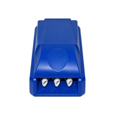 Blue three-tube manual cigarette filling machine