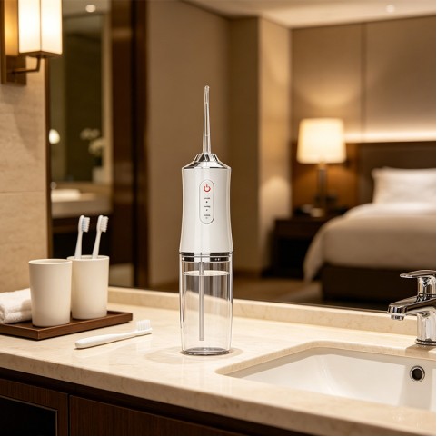 Portable Pressure-Powered Waterproof Handheld Water Flosser