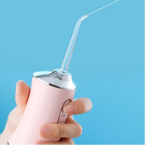 Portable Pressure-Powered Waterproof Handheld Water Flosser