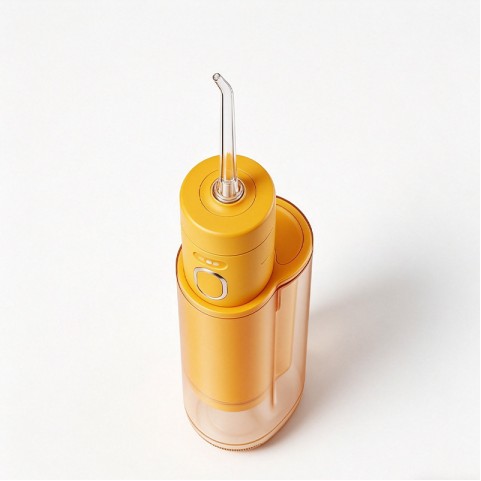 Yellow IPX7 Portable Water Flosser